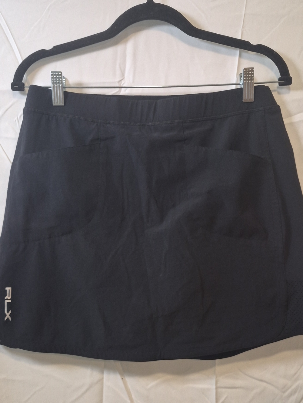 Women's Black Active Skort
